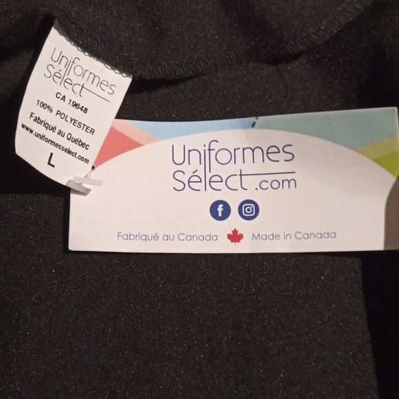 Banquet Serving Short Sleeve with Pockets + Zipper, Work Top Uniformes Select - Picture 5 of 8